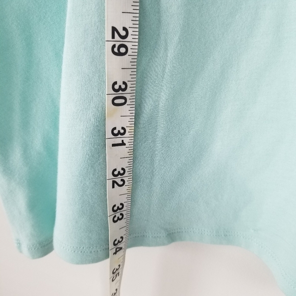 NWT J. Jill Pure Jill Ballet Sleeve A Line Tunic Size XL Eggshell Blue Stretchy - Picture 6 of 11